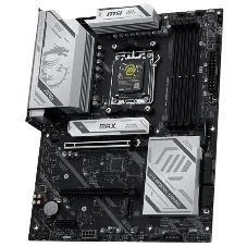 Материнская плата MSI MAG X870E GAMING MAX WIFI, AM5, AMD X870E, 4xDDR5, 4xSATA, 3xM.2, 2xPCIe 5.0 x16, 1xPCIe 4.0 x4, 1xPCIe 3.0 x1, 1xHDMI, 1x 5Gb LAN, 4xUSB 2.0, 4xUSB 3.2 Gen1, 2xUSB 3.2 Gen2, 2xUSB Type-C, 6x3.5 мм, 7.1, ATX