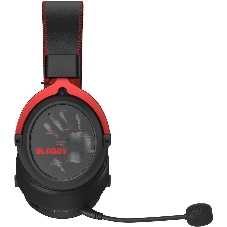 Гарнитура Bloody MR590 Sports Red красный/чёрный, беспроводная + проводная, Bluetooth, до 35 ч