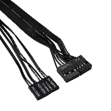 Компьютерный корпус Miditower ExeGate CP-601-UNS450 (ATX, БП UNS450 с вент. 12см, 2*USB, аудио, черный)