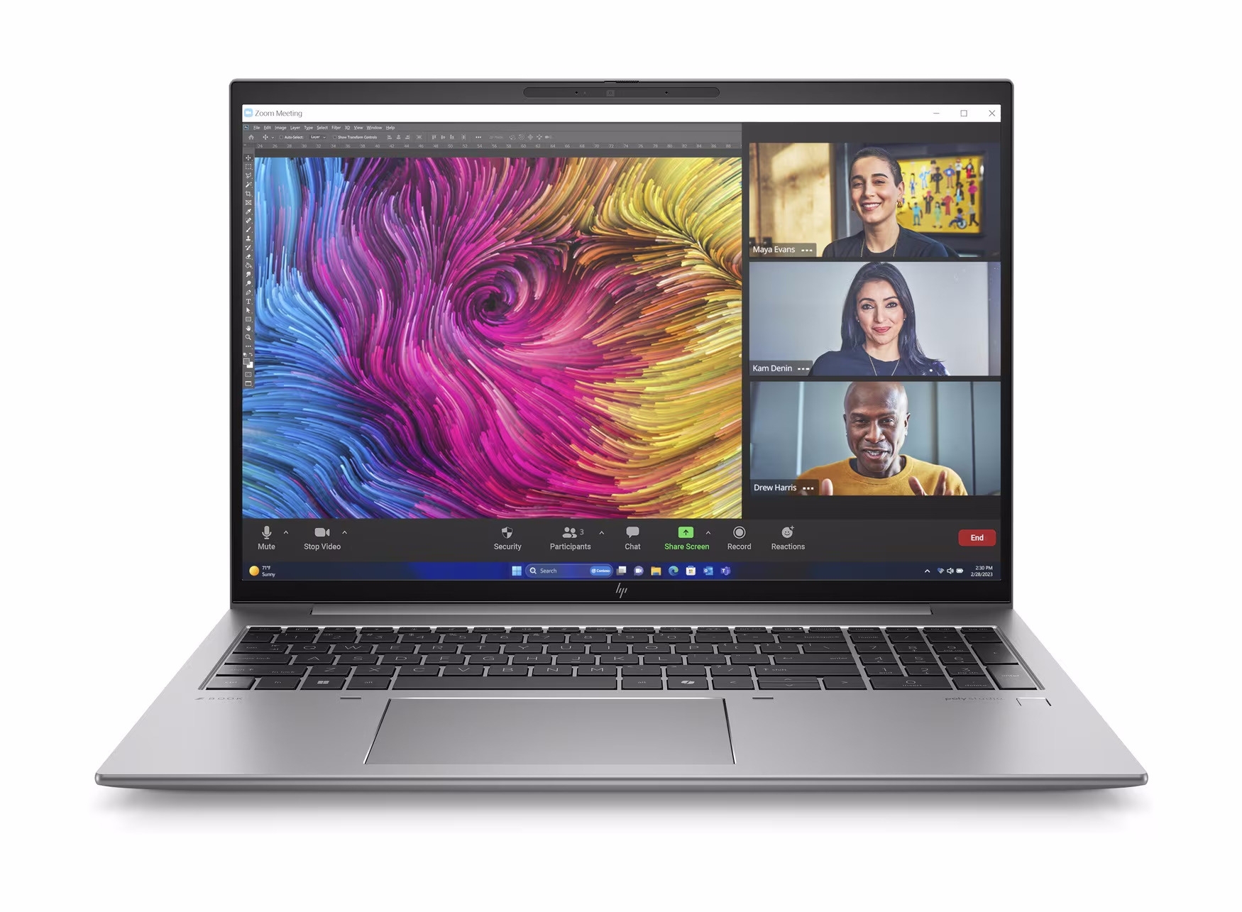 Ноутбук HP Zbook Firefly 16 G11 Intel U7-155H,16