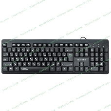 Клавиатура Qumo Kappa K17 проводная, USB Type-A, чёрный