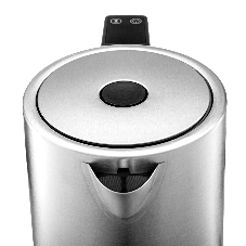 Чайник электрический BRAYER BR1060 2200 Вт, 1.7 л, стальной/черный