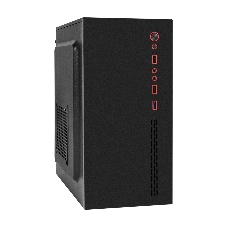 Компьютерный корпус Minitower ExeGate EX298810RUS BAA-403U2 (mATX, без БП, 1*USB+2*USB 3.0, HD Audio, черный)