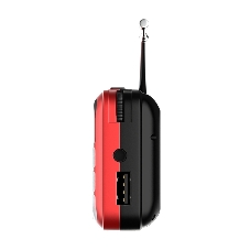 Радио FM-приемник Maxvi PR-02 red. Цифровой приемник Maxvi PR-02 предназначен для прослушивания радио и музыки. Миниатюрный Maxvi PR-02 - удобный в переноске и помещается в карман. Можно использовать карты памяти microSD и внешний USB-накопитель для воспроизведения музыки, а также аудиокниг. Благодаря функции автоматического поиска гаджет может самостоятельно находить доступные радиостанции и сохранять их в памяти