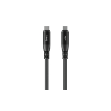 Кабель OLMIO SHIELD, Type-C - Type-C, 60W 3A, 1.2м, черный