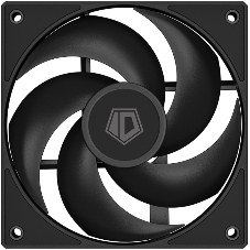 Вентилятор для корпуса ID-Cooling AS-120-K черный, 120 мм, 2000 об/мин, 27.2 дБ, 4 pin