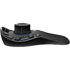 Мышь беспроводная/проводная 3DConnexion SpaceMouse Pro Wireless (3DX-700119) черный, радиоканал, Bluetooth, USB, кнопки - 15