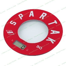 Весы кухонные BQ KS1007 Spartak, красный/рисунок