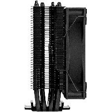 Кулер для процессора ExeGate Dark Magic EXX400V3 PWMRGB, 120 мм, алюминий/медь, 800-1800 об/мин, 11-33 дБ, 4 pin PWM, 140 Вт, высота 148 мм, RGB
