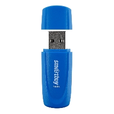 Флешка USB Smartbuy Scout Blue (SB016Gb2SCB), 16Gb, USB 2.0, R/W 15/12, синий