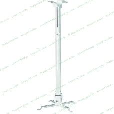 Кронштейн для проектора Buro PR04-140W белый макс.20кг потолочный поворот и наклон
