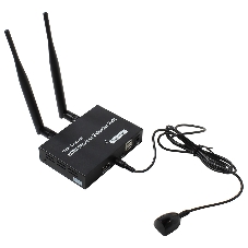 Удлинитель ORIENT VE054, WiFi HDMI KVM Extender (Tx+Rx), HDMI+USB беспроводной удлинитель до 200 м, HDMI 1.3, 1080p@60Hz, HDCP1.2, передача ИК сигнала управления, питание от внешних БП, метал. корпус (31372)