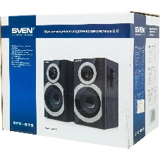 Акустическая система Sven SPS-619 2.0 черный 20Вт