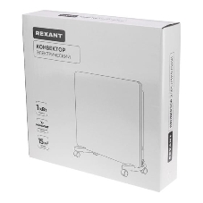 Конвектор электрический Rexant белый, 1000 Вт, 15 м2, механический термостат