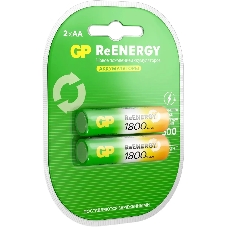 Аккумулятор GP 180AAHCRGY-2CRCB2 AA NiMH 1800mAh (2шт)