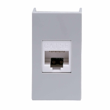 Розетка компьютерная DKC Viva 45138 RJ-45 кат.5E, 1 мод., серая