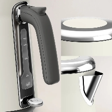 Электрочайник Tefal KI666AE0 молочный, 1.7 л, 2400 Вт, скрытый нагревательный элемент