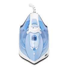 Утюг BBK ISE-2411 голубой, 2400 Вт, 40 г/мин, 140 г/мин, 300 мл