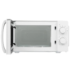 Микроволновая печь Beko SOLO MOC20100W1 белый, 20 л, 700 Вт, переключатели - поворотный механизм
