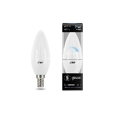 Лампа светодиодная Gauss Led Candle-dim E14 7Вт 4100К диммируемая