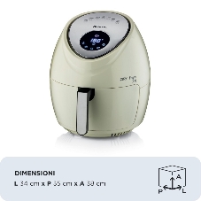 Аэрофритюрница Ariete 00C461802AR0 4618 BEIGESLVR