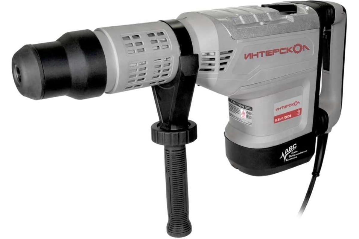 Перфоратор Интерскол П-55/1700ЭВ, SDS-Max, 1700 Вт, 20 Дж, от сети