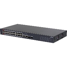 Коммутатор Dahua DH-CS4226-24ET-375, 2×1 Гбит/с Combo + 2×1 Гбит/с SFP, управляемый