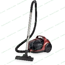 Пылесос Hyundai HYV-C2645 красный/черный, 380/2200 Вт, уборка сухая, пылесборник контейнер 3,5 л