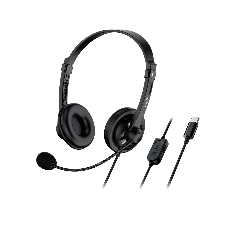 Гарнитура Genius HS-230U чёрный, проводная, USB Type-C