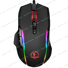 Мышь проводная Jet.A Panteon PS150 черный, 6200 dpi, USB, кнопки - 9