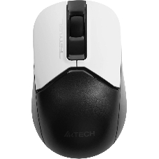 Мышь беспроводная A4Tech Fstyler FB12 белый/черный, 1200 dpi, радиоканал, Bluetooth, USB, кнопки - 3
