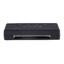 Кард-ридер Gembird FD2-MSD-4/черный/SD/TF/MicroSD/XD/MS/M2/CF/USB 2.0/пластик