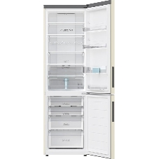 Холодильник Haier C2F637CCGU1 бежевый, двухкамерный, 278/108л, морозилка снизу, No Frost