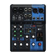 Пульт Yamaha [MG06X] 6-канальный микшерный пульт: макс. 2 микрофонных/6 линейных входов (2 моно + 2 стерео)/1 стереошина, микрофонные предусилители D-PRE, Фантомное питание +48 В, Высококачественные эффекты: SPX с 6 программами