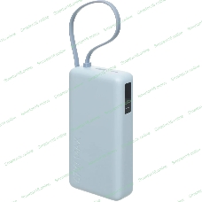 Портативный аккумулятор со встроенным кабелем Xiaomi 67W Power Bank 20000 (Integrated Cable) Ice Blue (BHR08O8GL)