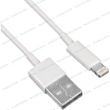 Кабель KingPrice KP-USBAL-1m USB (m)-Lightning (m) 1м белый