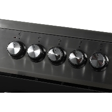 Плита электрическая Beko FSS57100GX серебристый, конфорок 4 шт, духовка 60 л, 50 см x 85 см x 60 см