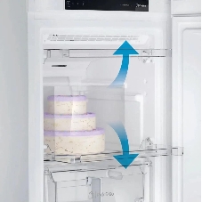 Морозильная камера Indesit DFZ 4150 белый, 204л, 6 ящиков