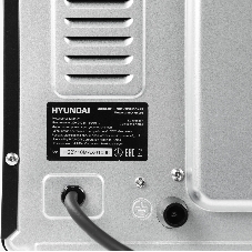 Мини-печь Hyundai MIO-HY091 20 л, 1380 Вт, черный