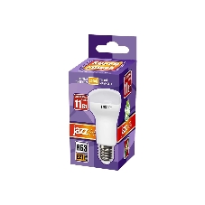 Лампа светодиодная JazzWay PLED-SP R63 11Вт 3000К теплый белый E27 820лм 230В