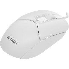 Мышь проводная A4Tech Fstyler FM12S белый, 1200 dpi, USB, кнопки - 3