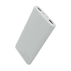 Портативный аккумулятор More choice (4610196408694) PB11-10 White 10000mAh 2USB