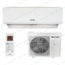 Кондиционер сплит-система Neoclima NS/NU-HAX07R 7000 BTU, 22 м², 26/40 дБ, охлаждение, обогрев, осушение, белый