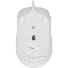 Мышь проводная A4Tech Fstyler FM12S белый, 1200 dpi, USB, кнопки - 3
