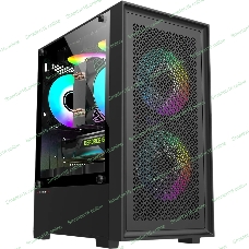 Корпус ACCORD ACC-1902, Mini-Tower, чёрный