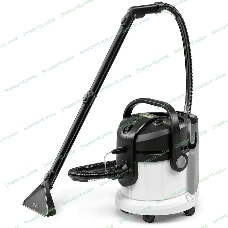 Пылесос моющий Karcher SE 4 *EU 1.081-150.0 белый/черный, 1000 Вт, уборка влажная/сухая, пылесборник контейнер/мешок, 4 л