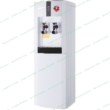 Кулер для воды Aqua Work 16LR, верхняя загрузка, нагрев 90 °С, охлаждение 7 °С,  белый/черный