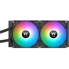 Система жидкостного охлаждения Thermaltake TH280 V2 Ultra ARGB Sync черный, 280 мм, 2x140 мм, 500-2000 об/мин, 4 pin PWM, ARGB