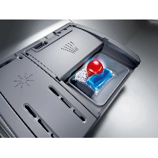 Встраиваемая посудомоечная машина Bosch SPV6ZMX17E, серебристый, 44.8 см, 10 компл., 43 дБ, класс A+++