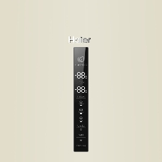 Холодильник Haier C2F637CCGU1 бежевый, двухкамерный, 278/108л, морозилка снизу, No Frost